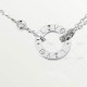 LOVE necklace 2-Diamond White gold