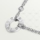 LOVE necklace 2-Diamond White gold