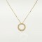 LOVE Diamond-Paved necklace 54-Diamond Yellow gold