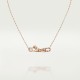 PANTHERE DE necklace 19-Diamond Tsavorite Garnets Black Lacquer Rose gold