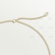 TRINITY L42-46mm D26.7mm necklace large model Yellow/White/Rose gold