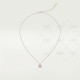 TRINITY L36-40mm D8.7mm necklace 1-Diamond Yellow/White/Rose gold