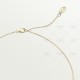 TRINITY L36-40mm D8.7mm necklace 1-Diamond Yellow/White/Rose gold