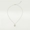 TRINITY L36-40mm D10.7mm necklace 1-Diamond Yellow/White/Rose gold