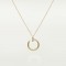 JUSTE UN CLOU W2.2 D14.2mm L38-42cm necklace 14-Diamond Yellow gold