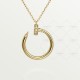 JUSTE UN CLOU W2.2 D14.2mm L38-42cm necklace 14-Diamond Yellow gold