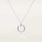 JUSTE UN CLOU W2.2 D14.2mm L38-42cm necklace 14-Diamond White gold