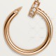 JUSTE UN CLOU W2.2 D14.2mm L38-42cm necklace 14-Diamond Rose gold