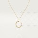 JUSTE UN CLOU W2.2 D14.2mm L38-42cm necklace 36-Diamond Yellow gold