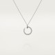 JUSTE UN CLOU W2.2 D14.2mm L38-42cm necklace 36-Diamond White gold