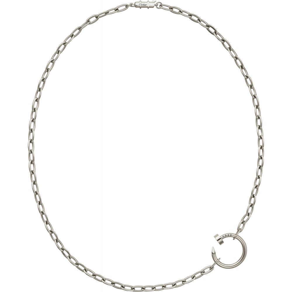 JUSTE UN CLOU L51cm necklace White gold