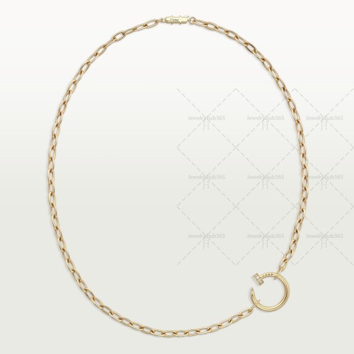 JUSTE UN CLOU L45cm necklace 15-Diamond Yellow gold