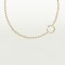 JUSTE UN CLOU L45cm necklace 15-Diamond Yellow gold