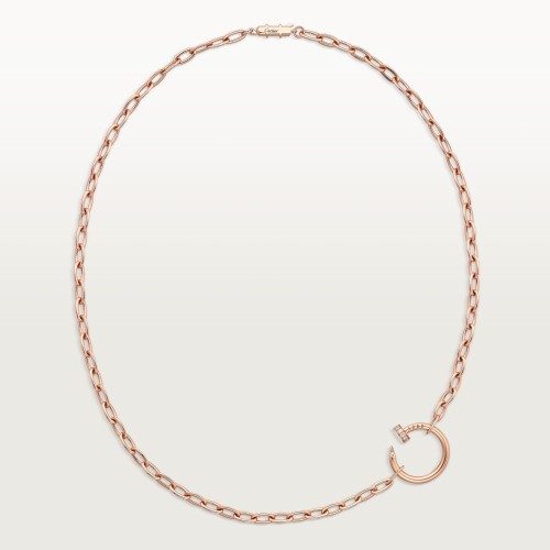 JUSTE UN CLOU L45cm necklace 15-Diamond Rose gold