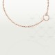 JUSTE UN CLOU W2.2 D14.2mm L45cm necklace 37-Diamond Rose gold