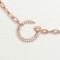 JUSTE UN CLOU W2.2 D14.2mm L45cm necklace 37-Diamond Rose gold