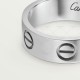 LOVE ring White gold