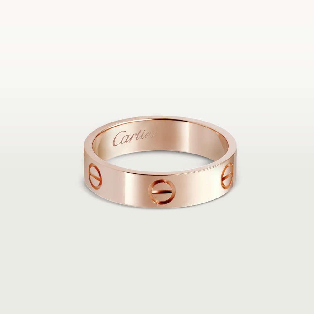 LOVE ring Rose gold