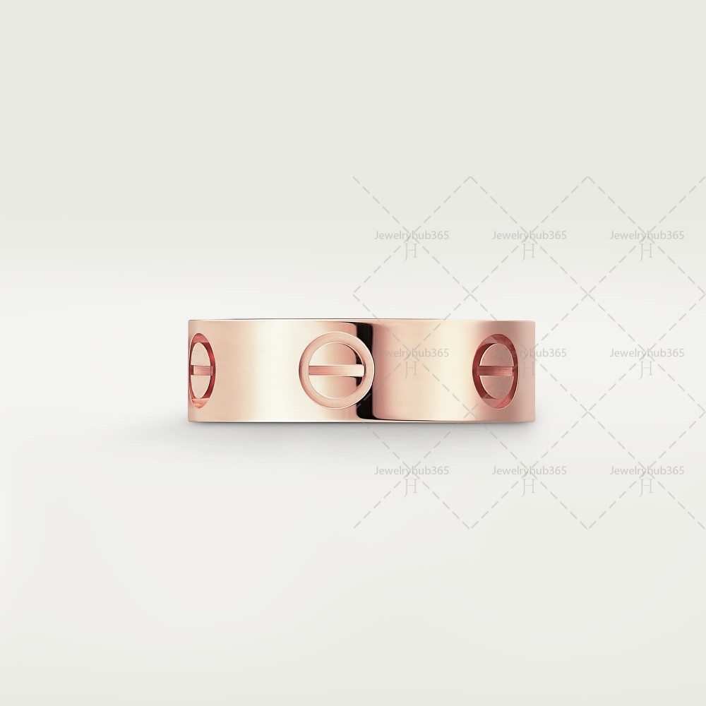 LOVE ring Rose gold