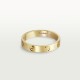 LOVE WEDDING BAND ring Yellow gold