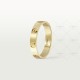 LOVE WEDDING BAND ring Yellow gold