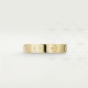 LOVE WEDDING BAND ring Yellow gold