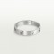 LOVE WEDDING BAND ring White gold