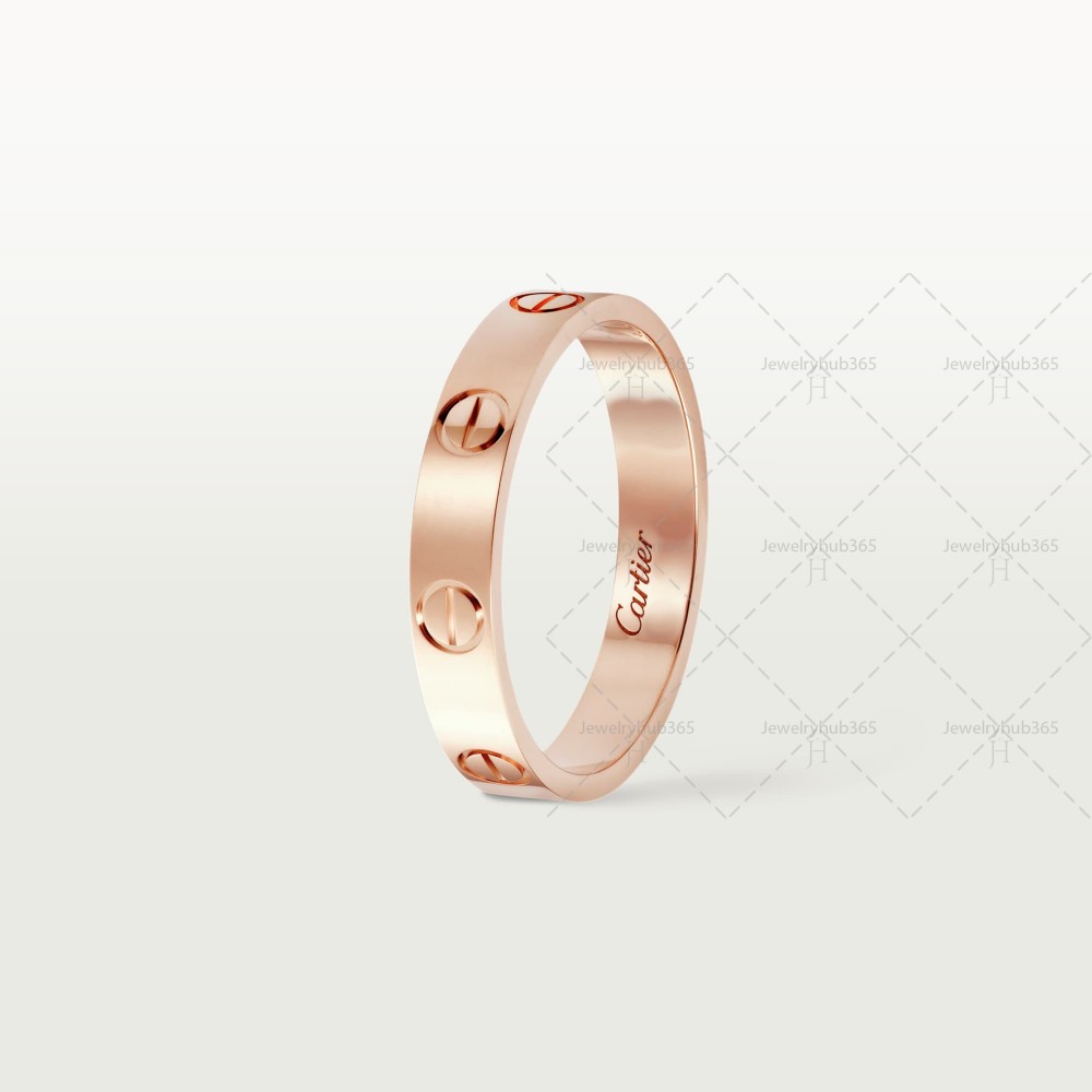 LOVE WEDDING BAND ring Rose gold