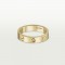 LOVE WEDDING BAND ring 1-Diamond Yellow gold