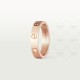 LOVE WEDDING BAND ring 1-Diamond Rose gold