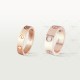 LOVE WEDDING BAND ring 1-Diamond Rose gold