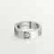 LOVE ring 3-Diamond White gold