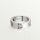 LOVE ring 3-Diamond White gold