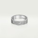 LOVE WEDDING BAND, DIAMOND-PAVED ring 88-Diamond White gold