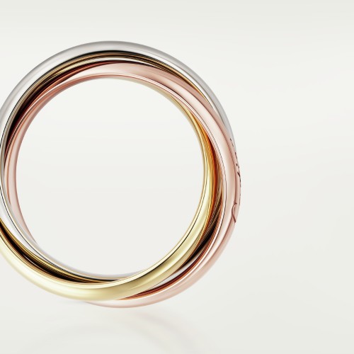 TRINITY Classic W3.2mm ring Yellow/White/Rose gold