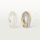 TRINITY Classic W3.2mm ring 468-Diamond Yellow/White/Rose gold