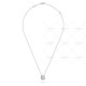 Perlée clovers diamonds pendant  19-Diamond White gold