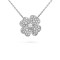 Cosmos pendant  53-Diamond White gold