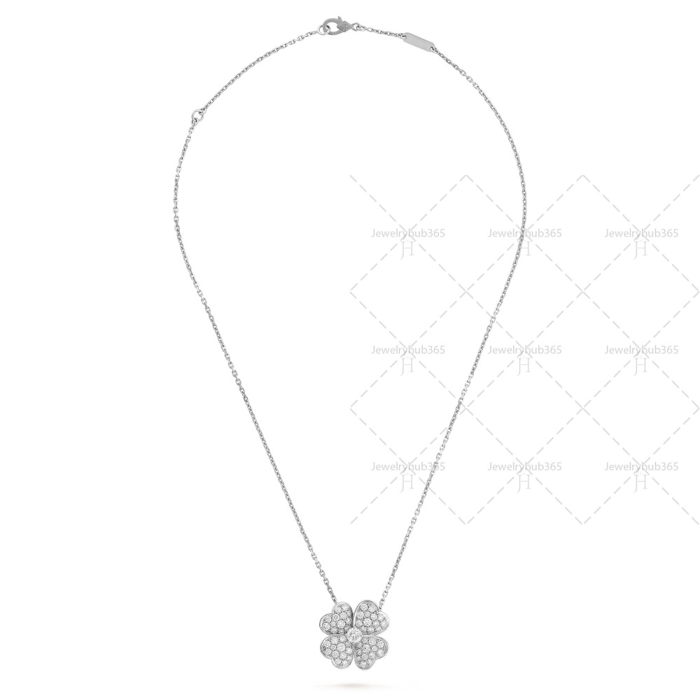 Cosmos pendant  53-Diamond White gold