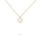 Sweet Alhambra pendant White-Mother-of-pearl Yellow-gold One-flower