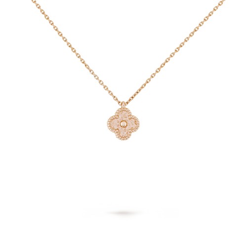 Sweet Alhambra pendant Rose-gold One flower