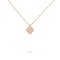 Sweet Alhambra pendant Rose-gold One flower