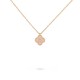 Sweet Alhambra pendant Rose-gold One flower