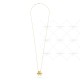 Frivole clip pendant very large 3 Diamond Yellow gold