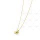 Frivole pendant mini Emerald Yellow gold