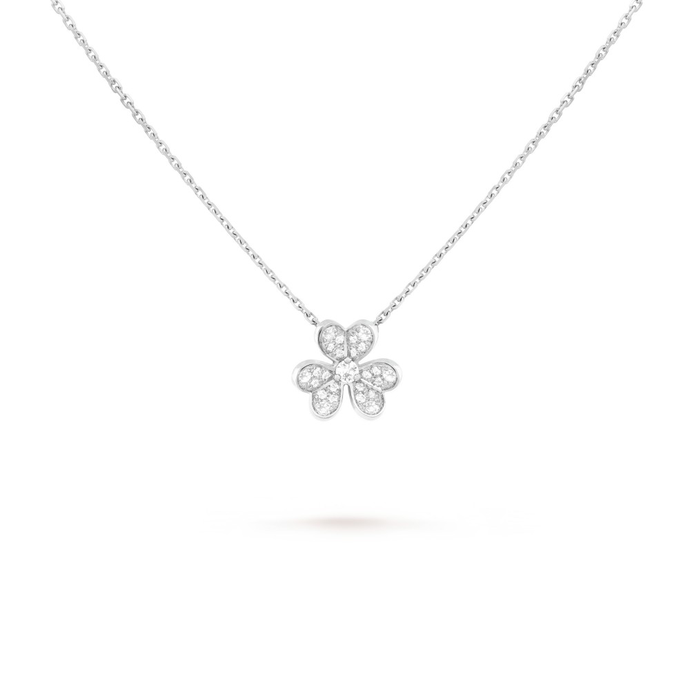 Frivole pendant mini 25 Diamond White gold