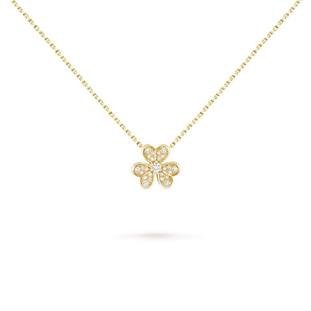 Frivole pendant mini 25 Diamond Yellow gold