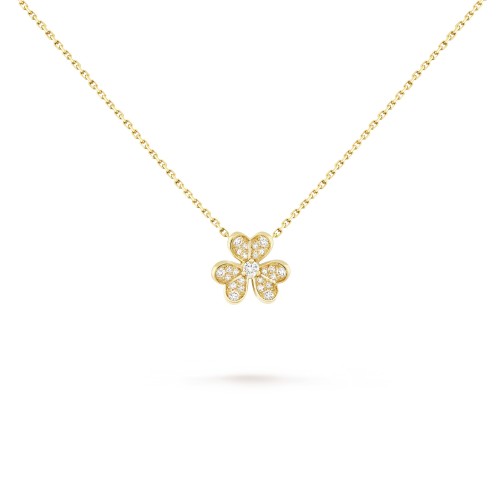 Frivole pendant mini 25 Diamond Yellow gold