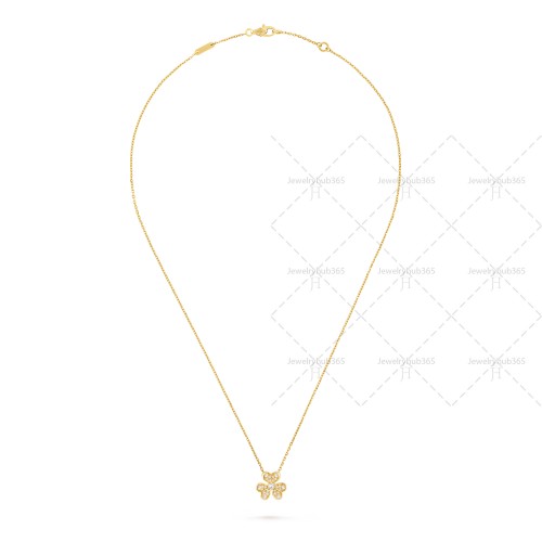 Frivole pendant mini 25 Diamond Yellow gold