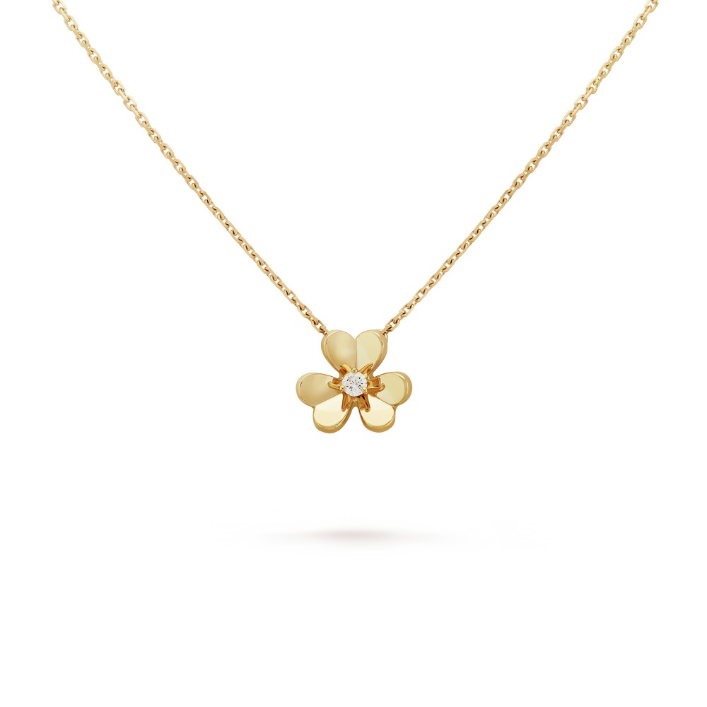 Frivole pendant mini 1 Diamond Yellow gold